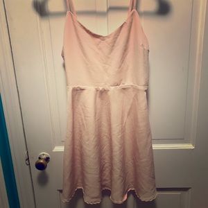 Light pink dress